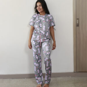 PANTALON CON BLUASA/MANGA