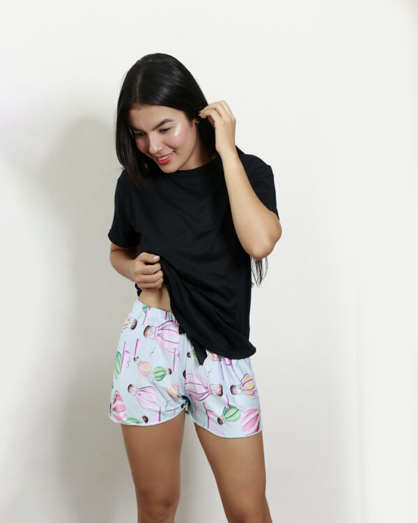 SHORT CON BLUSA MANGA - Image 3
